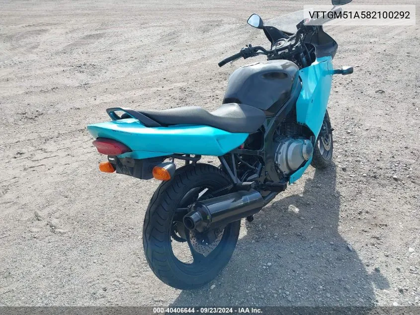 VTTGM51A582100292 2008 Suzuki Gs500