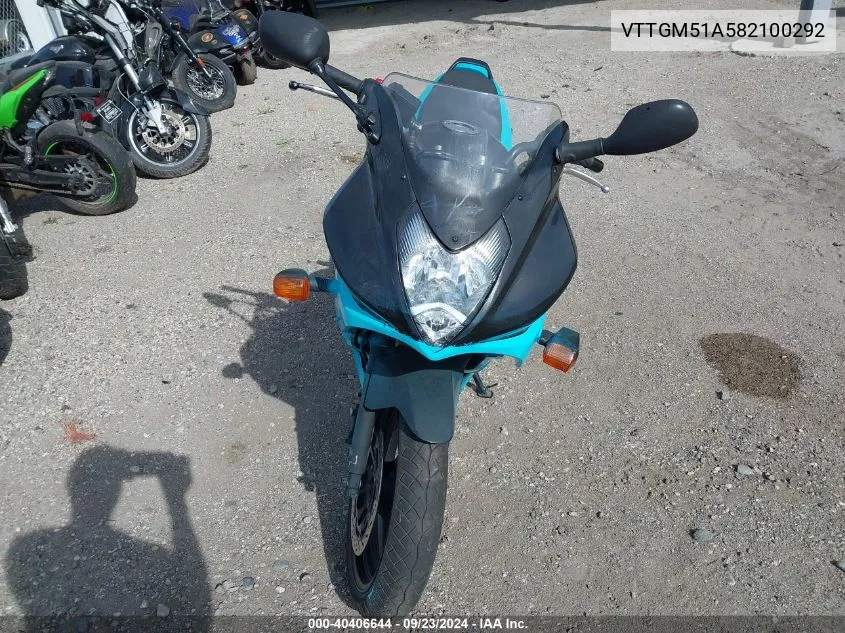 VTTGM51A582100292 2008 Suzuki Gs500