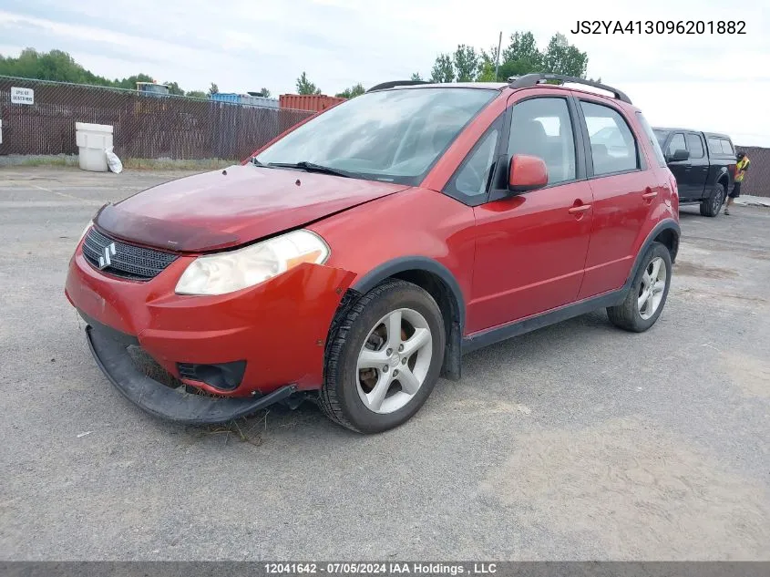 JS2YA413096201882 2009 Suzuki Sx4 Hatchback