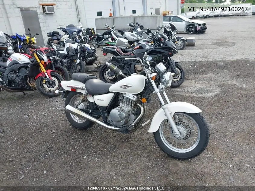 2009 Suzuki Gz250 VIN: VTTNJ48A492100267 Lot: 12046910