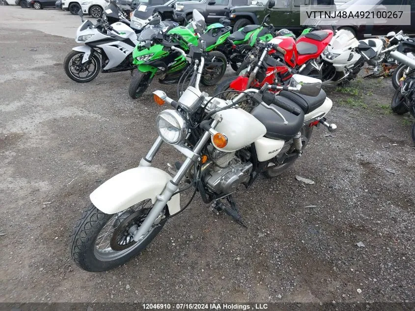 2009 Suzuki Gz250 VIN: VTTNJ48A492100267 Lot: 12046910