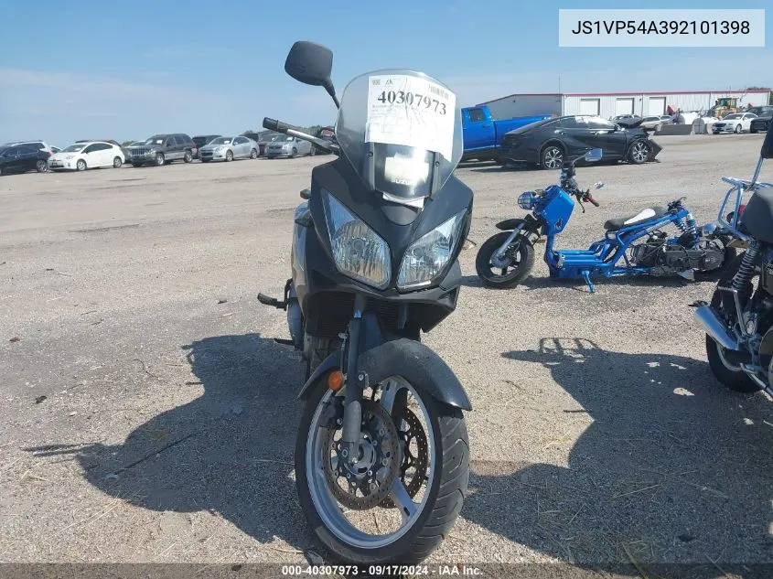 2009 Suzuki Dl650 VIN: JS1VP54A392101398 Lot: 40307973