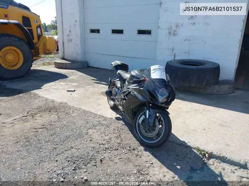 2011 Suzuki Gsx-R600 VIN: JS1GN7FA6B2101537 Lot: 40297287