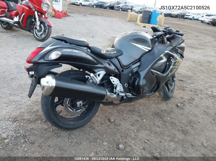 JS1GX72A5C2100526 2012 Suzuki Gsx1300 R