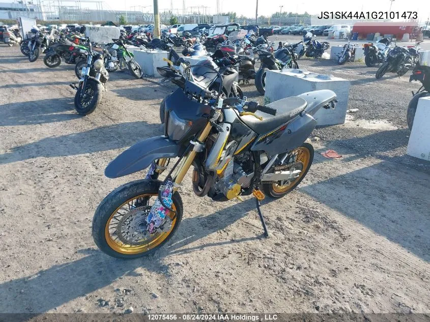 2016 Suzuki Dr-Z400 Sm VIN: JS1SK44A1G2101473 Lot: 12075456