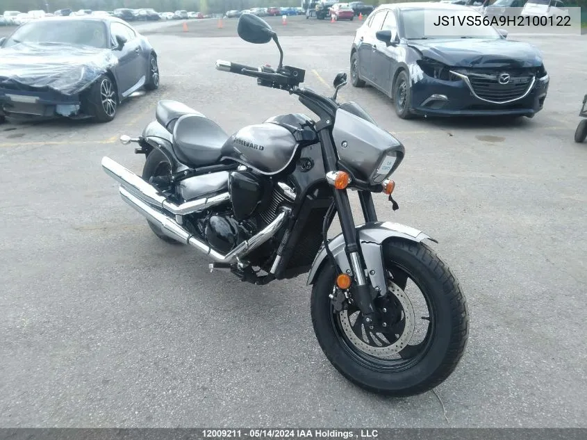 2017 Suzuki Vz800 VIN: JS1VS56A9H2100122 Lot: 12009211