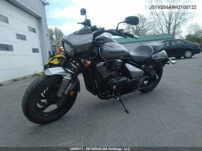 2017 Suzuki Vz800 VIN: JS1VS56A9H2100122 Lot: 12009211