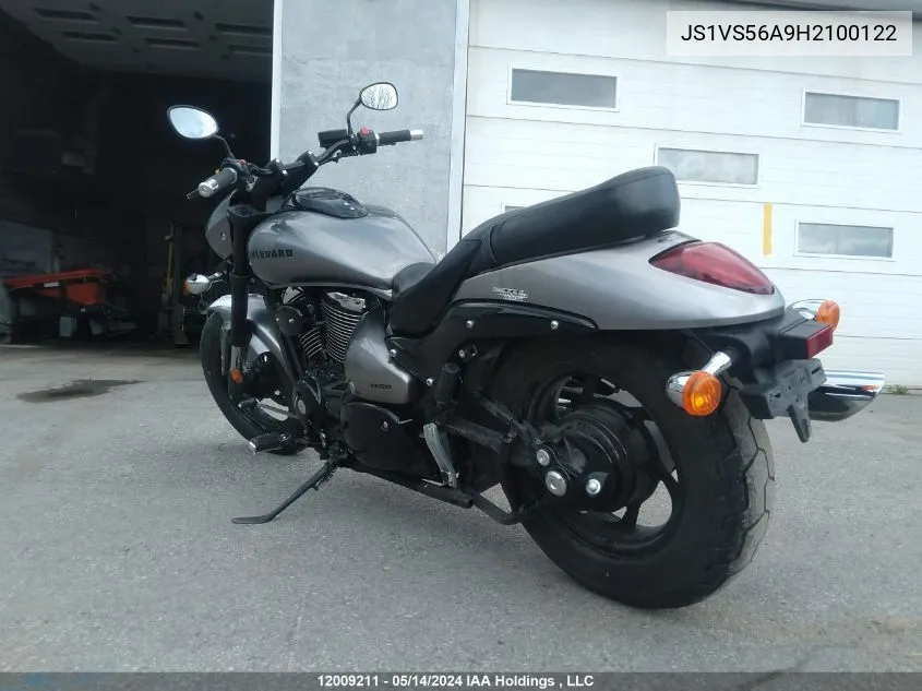 2017 Suzuki Vz800 VIN: JS1VS56A9H2100122 Lot: 12009211