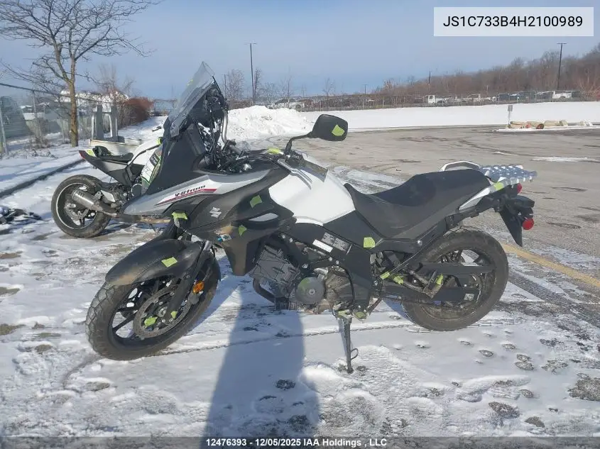 JS1C733B4H2100989 2017 Suzuki Dl650 A/X