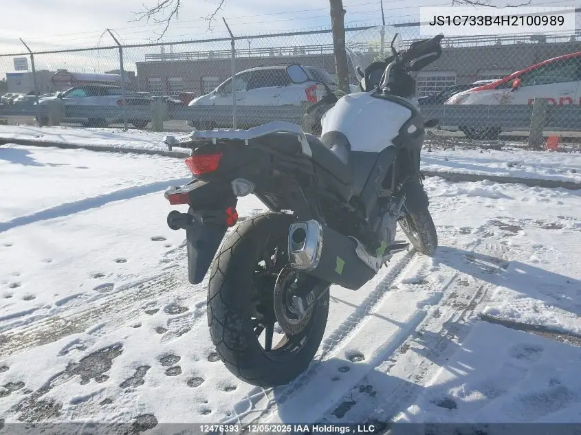 JS1C733B4H2100989 2017 Suzuki Dl650 A/X