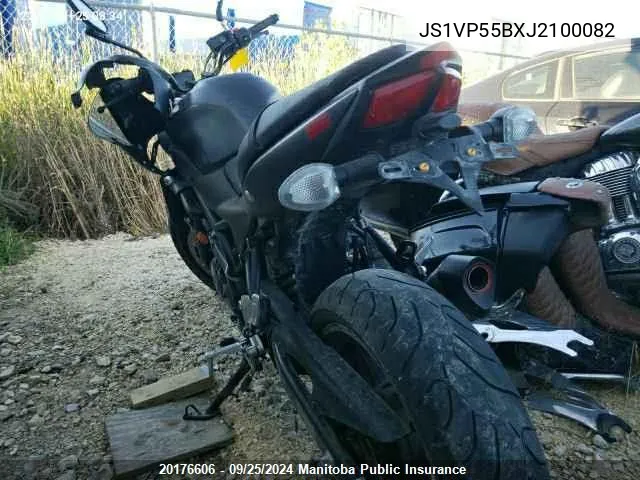 JS1VP55BXJ2100082 2018 Suzuki Sv650A