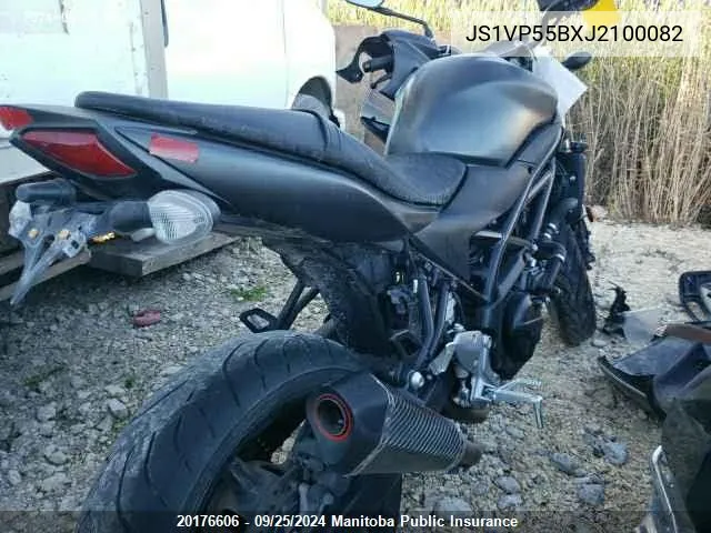 JS1VP55BXJ2100082 2018 Suzuki Sv650A