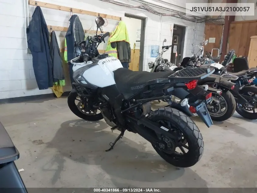 2018 Suzuki Dl1000 A/X VIN: JS1VU51A3J2100057 Lot: 40341866