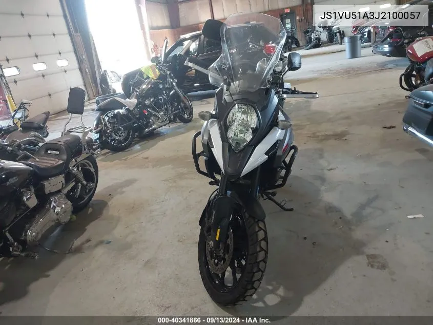 2018 Suzuki Dl1000 A/X VIN: JS1VU51A3J2100057 Lot: 40341866