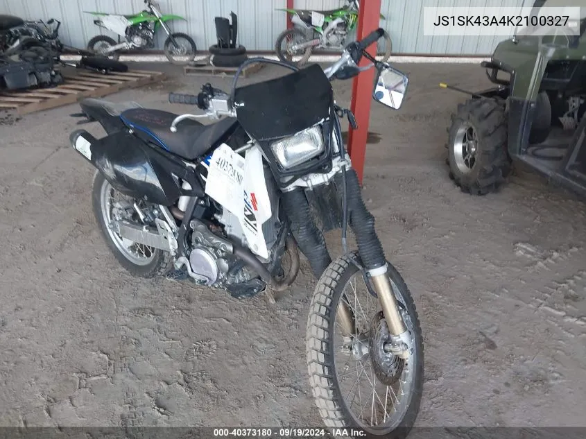 JS1SK43A4K2100327 2019 Suzuki Dr-Z400 S