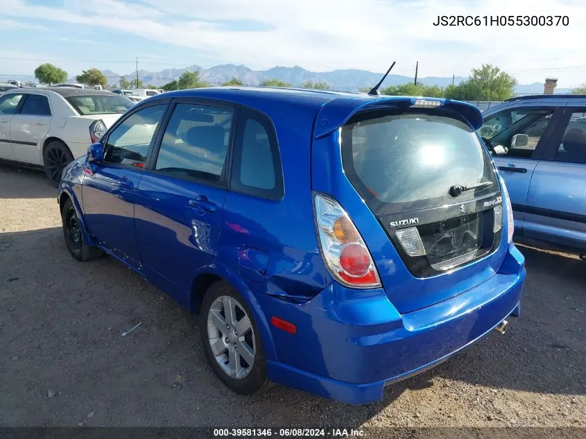 2005 Suzuki Aerio Sx VIN: JS2RC61H055300370 Lot: 39581346