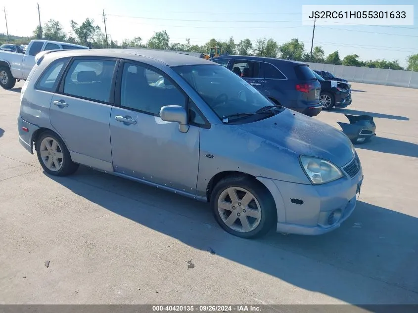 2005 Suzuki Aerio Sx VIN: JS2RC61H055301633 Lot: 40420135