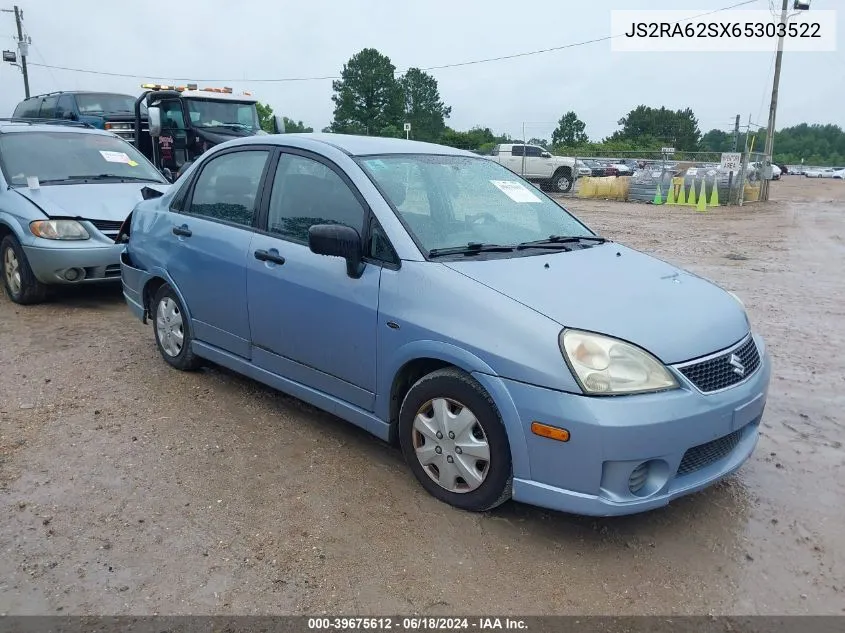 JS2RA62SX65303522 2006 Suzuki Aerio Premium