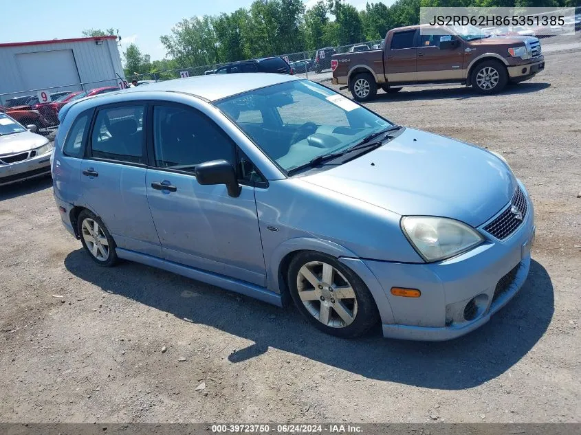 2006 Suzuki Aerio Sx Premium VIN: JS2RD62H865351385 Lot: 39723750