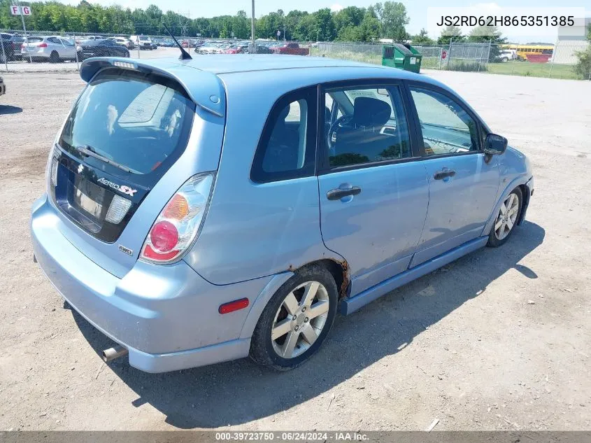 2006 Suzuki Aerio Sx Premium VIN: JS2RD62H865351385 Lot: 39723750