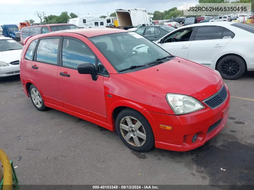 2006 Suzuki Aerio Sx Premium VIN: JS2RC62H665350495 Lot: 40103349