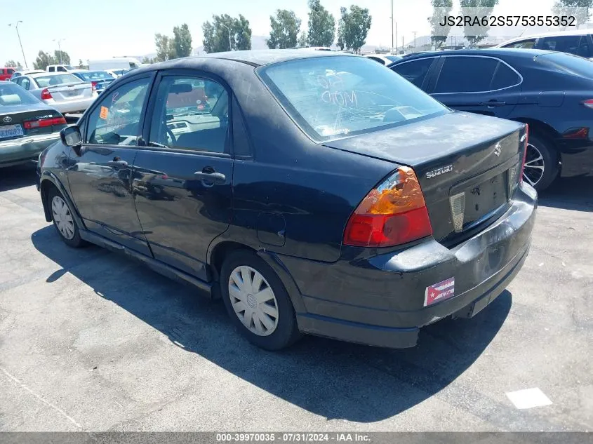 2007 Suzuki Aerio VIN: JS2RA62S575355352 Lot: 39970035