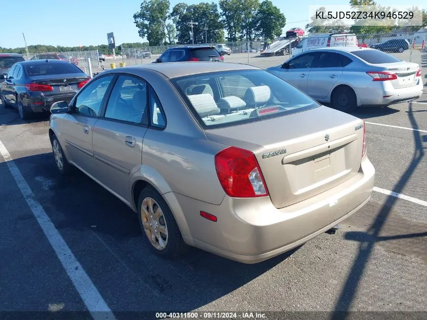 2004 Suzuki Forenza S VIN: KL5JD52Z34K946529 Lot: 40311500