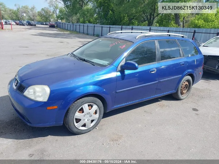 2005 Suzuki Forenza S VIN: KL5JD86Z15K130349 Lot: 39438176