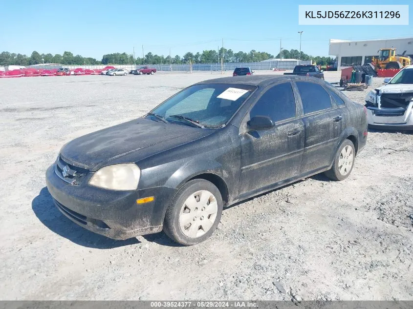 KL5JD56Z26K311296 2006 Suzuki Forenza