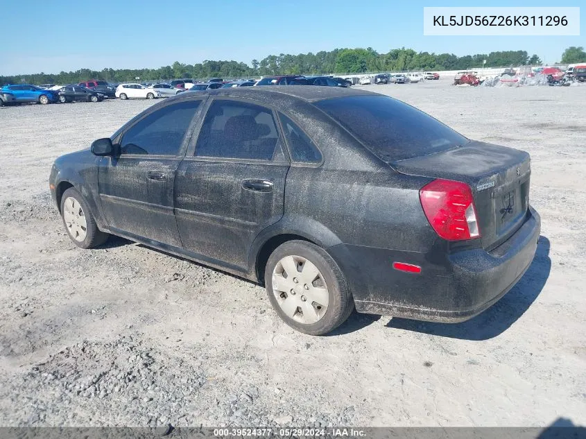 KL5JD56Z26K311296 2006 Suzuki Forenza