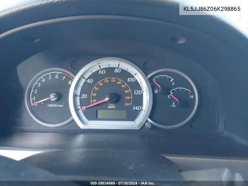 KL5JJ86Z06K298865 2006 Suzuki Forenza Premium