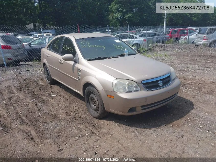 KL5JD56Z36K472708 2006 Suzuki Forenza