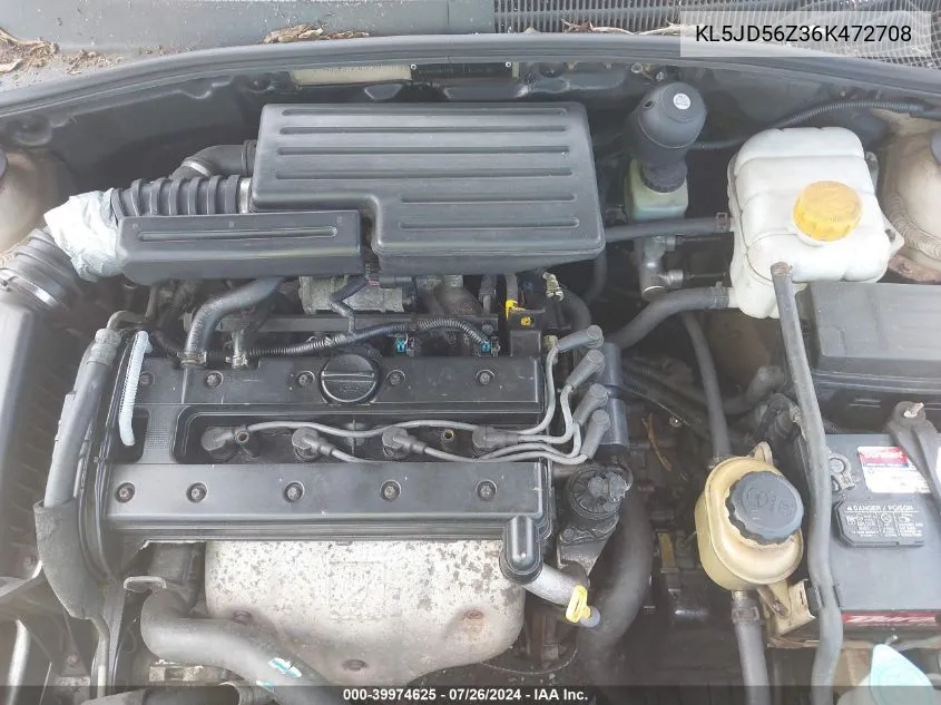 KL5JD56Z36K472708 2006 Suzuki Forenza