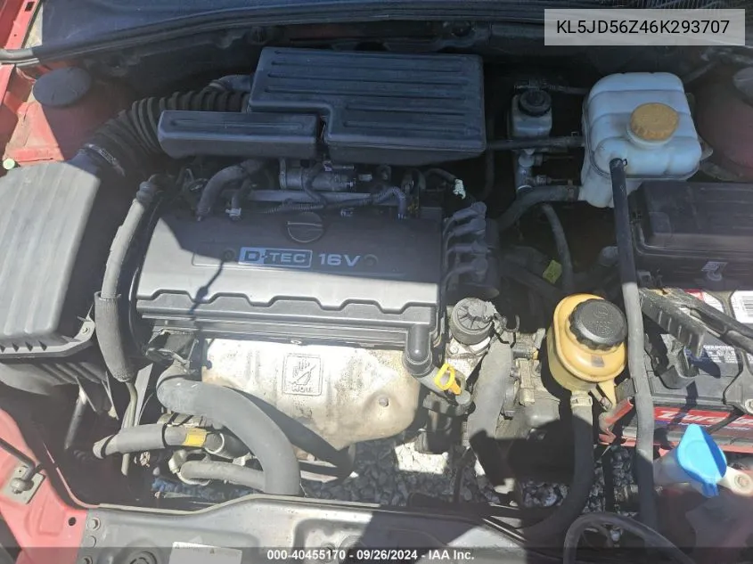 KL5JD56Z46K293707 2006 Suzuki Forenza