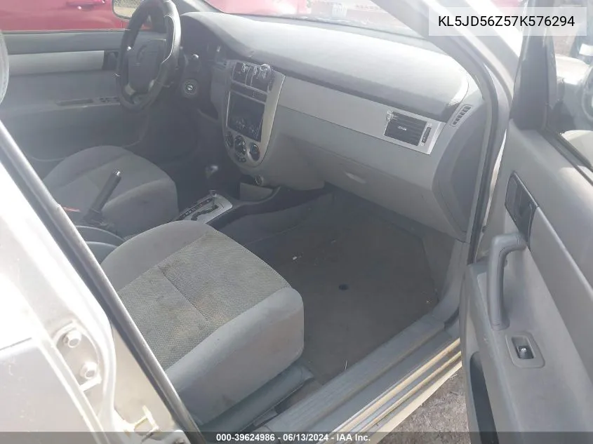 KL5JD56Z57K576294 2007 Suzuki Forenza Convenience