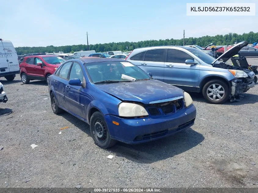 KL5JD56Z37K652532 2007 Suzuki Forenza Convenience