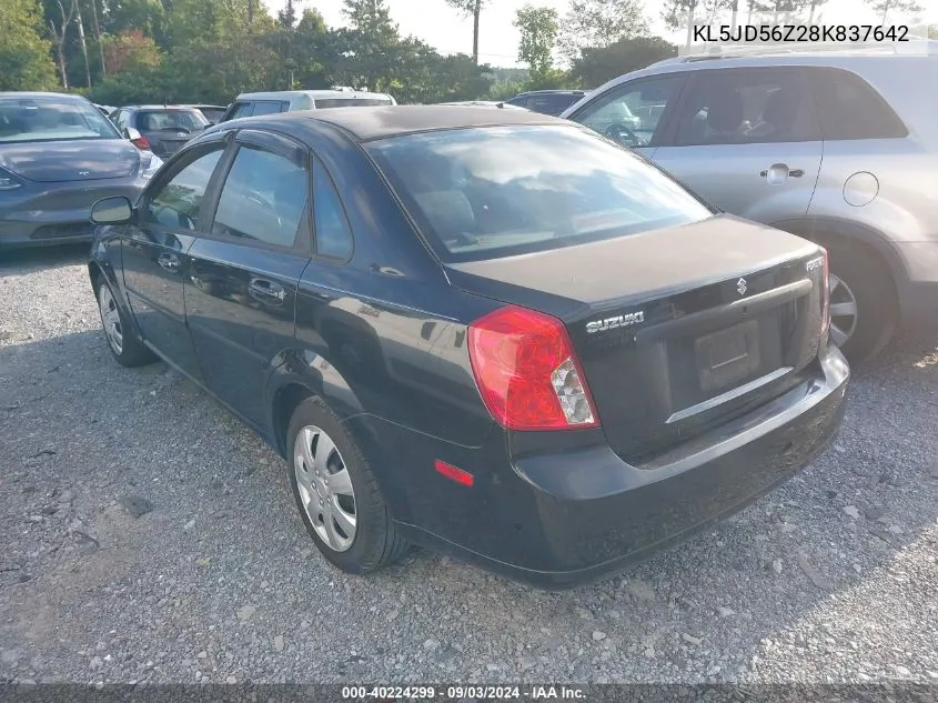 KL5JD56Z28K837642 2008 Suzuki Forenza Convenience/Popular