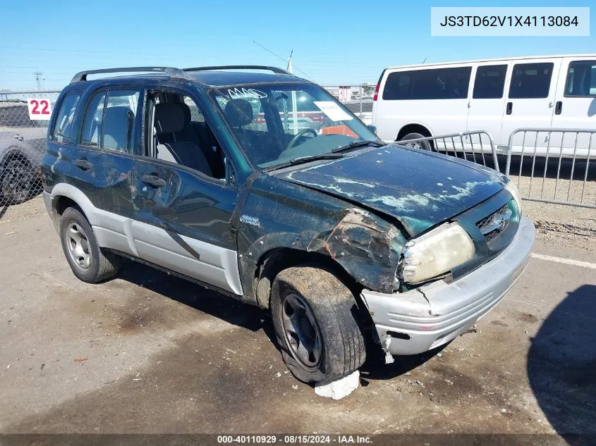 1999 Suzuki Grand Vitara Jlx/Jlx+ VIN: JS3TD62V1X4113084 Lot: 40110929