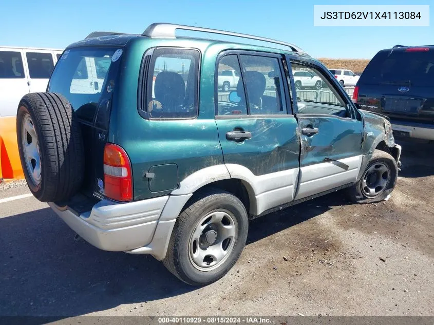 1999 Suzuki Grand Vitara Jlx/Jlx+ VIN: JS3TD62V1X4113084 Lot: 40110929