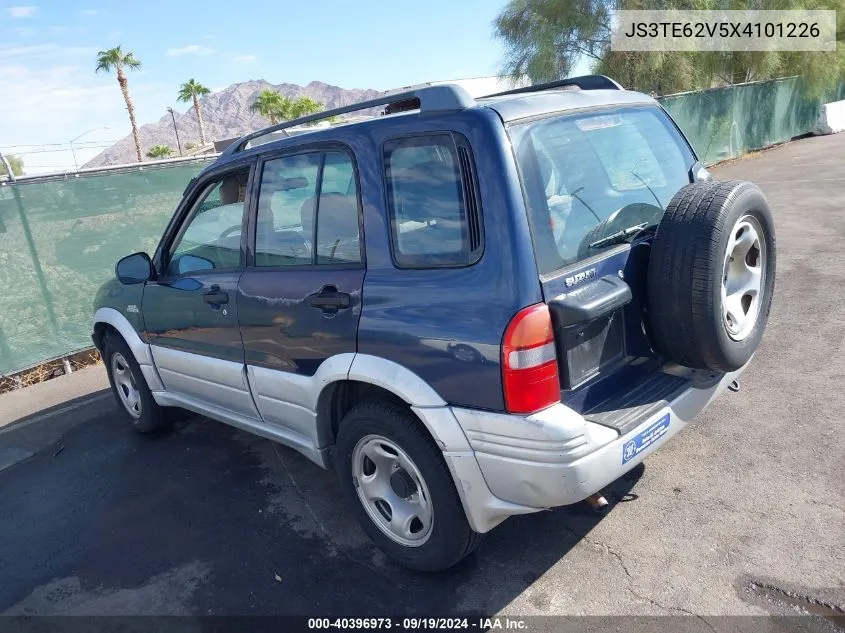 1999 Suzuki Grand Vitara Js/Js+ VIN: JS3TE62V5X4101226 Lot: 40396973