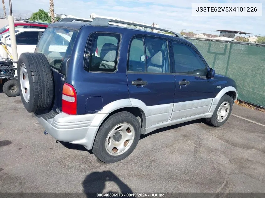 1999 Suzuki Grand Vitara Js/Js+ VIN: JS3TE62V5X4101226 Lot: 40396973