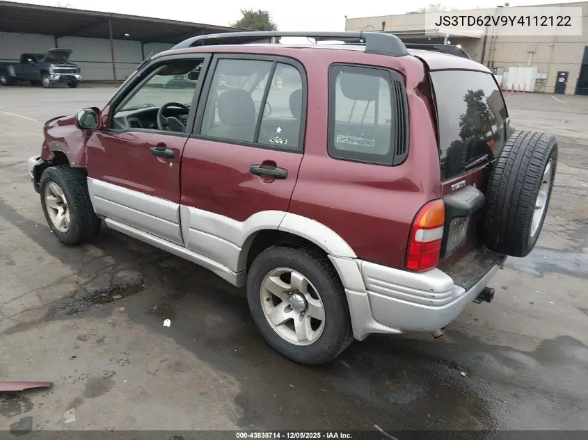 JS3TD62V9Y4112122 2000 Suzuki Grand Vitara Jlx/Jlx+/Limited