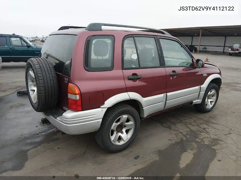 JS3TD62V9Y4112122 2000 Suzuki Grand Vitara Jlx/Jlx+/Limited