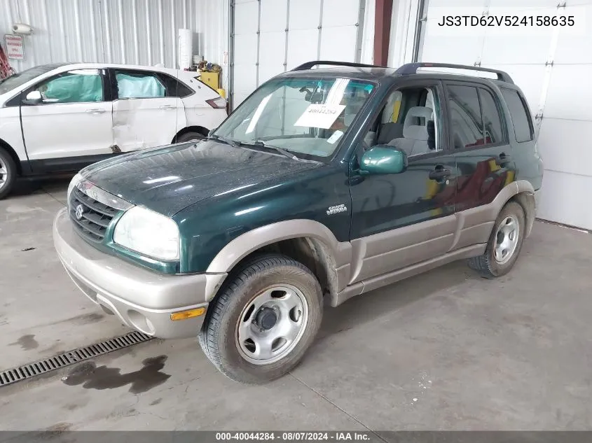 JS3TD62V524158635 2002 Suzuki Grand Vitara Jlx/Limited