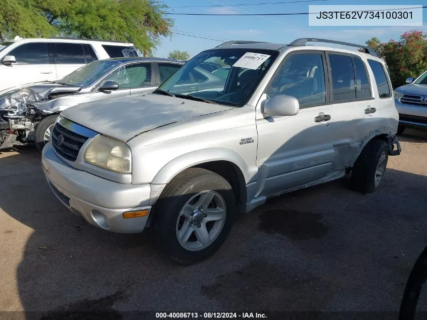 2003 Suzuki Grand Vitara VIN: JS3TE62V734100301 Lot: 40086713