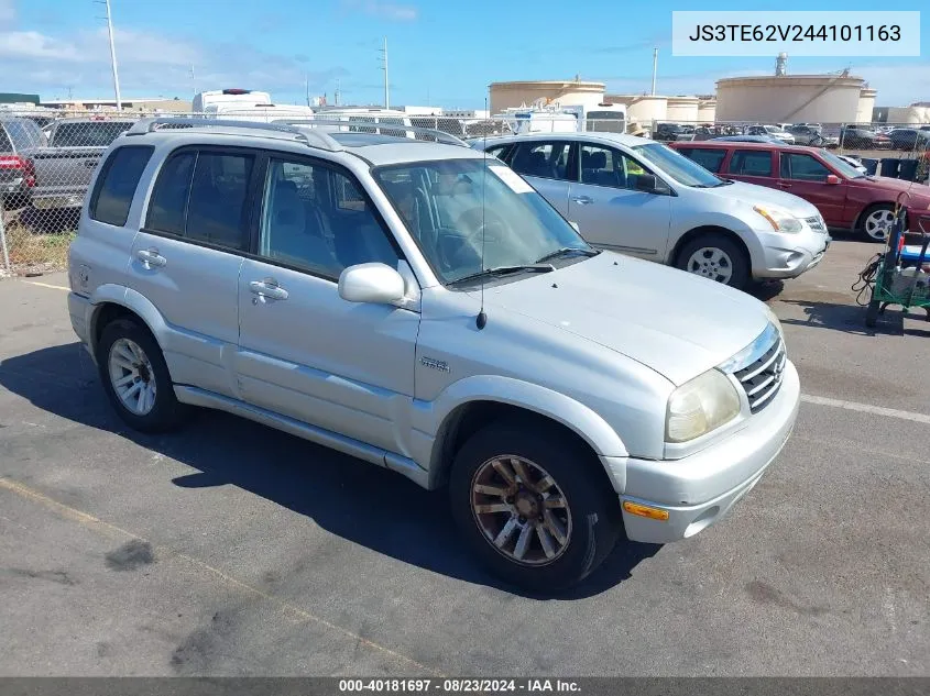 2004 Suzuki Grand Vitara Ex/Lx VIN: JS3TE62V244101163 Lot: 40181697