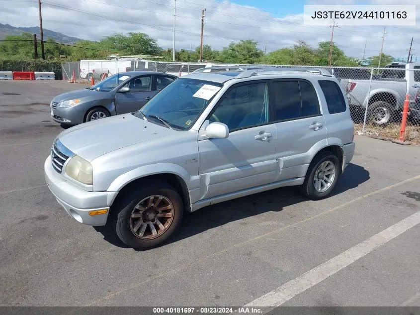 2004 Suzuki Grand Vitara Ex/Lx VIN: JS3TE62V244101163 Lot: 40181697