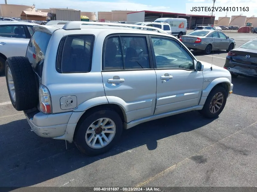 2004 Suzuki Grand Vitara Ex/Lx VIN: JS3TE62V244101163 Lot: 40181697