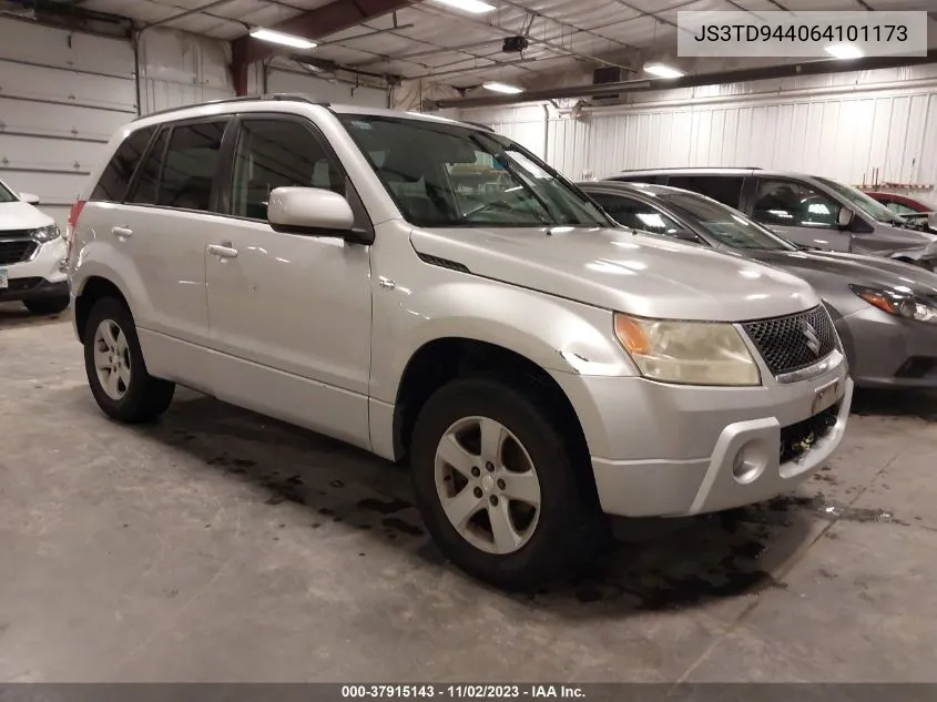 2006 Suzuki Grand Vitara Xsport VIN: JS3TD944064101173 Lot: 37915143