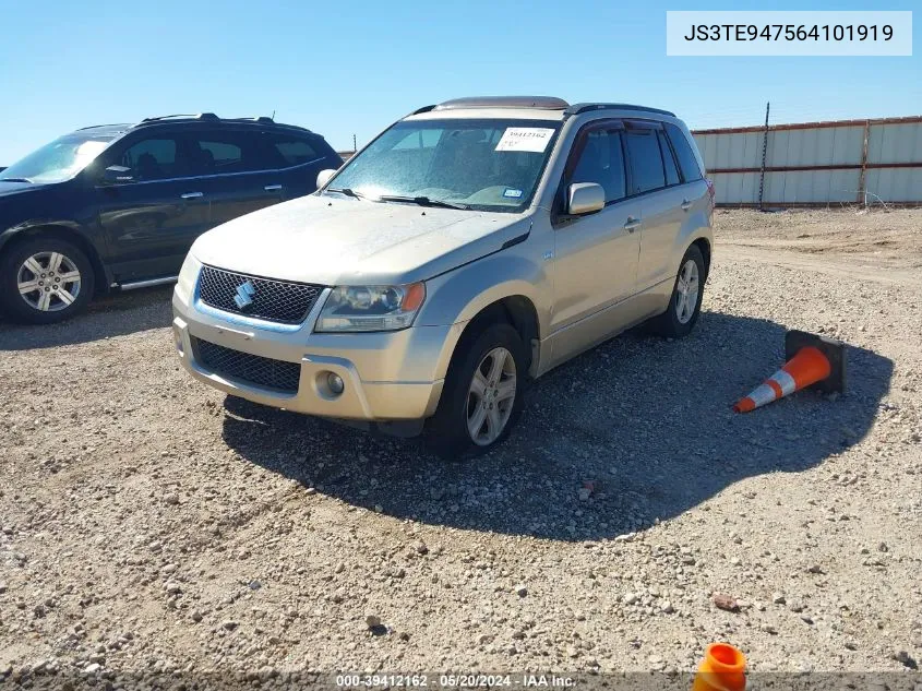 2006 Suzuki Grand Vitara Luxury VIN: JS3TE947564101919 Lot: 39412162